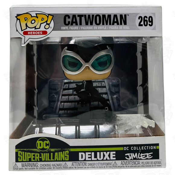 Catwoman Jim Lee Deluxe Black & White (#269) Funko Pop Vinyl