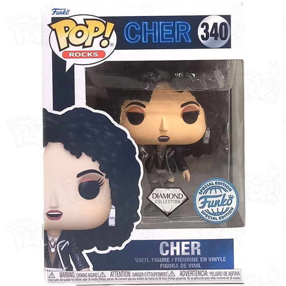 Cher Turn Back Time (#340) Diamond Glitter Funko Pop Vinyl
