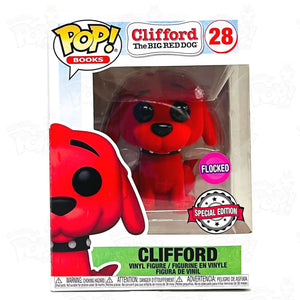 Clifford The Big Red Dog (#28) Flocked Funko Pop Vinyl