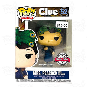 Clue Mrs. Peacock with the Knife (#52) - That Funking Pop Store!