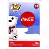 Coca Cola Polar Bear (#58) Diamond Edition Hot Topic Funko Pop Vinyl