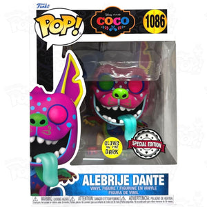 Coco Alebrije Dante (#1086) Gitd Funko Pop Vinyl