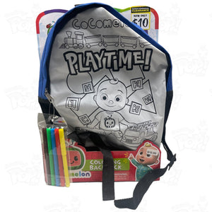 Cocomelon Colouring Backpack Loot