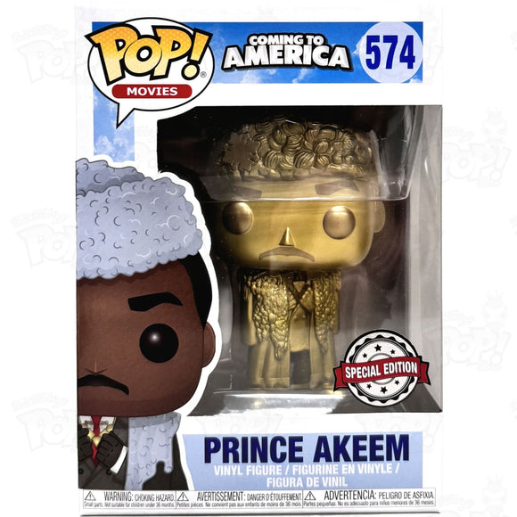 Coming To America Prince Akeem (#574) Gold Funko Pop Vinyl