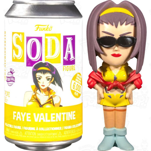 Cowboy Bebop Faye Valentine Vinyl Soda