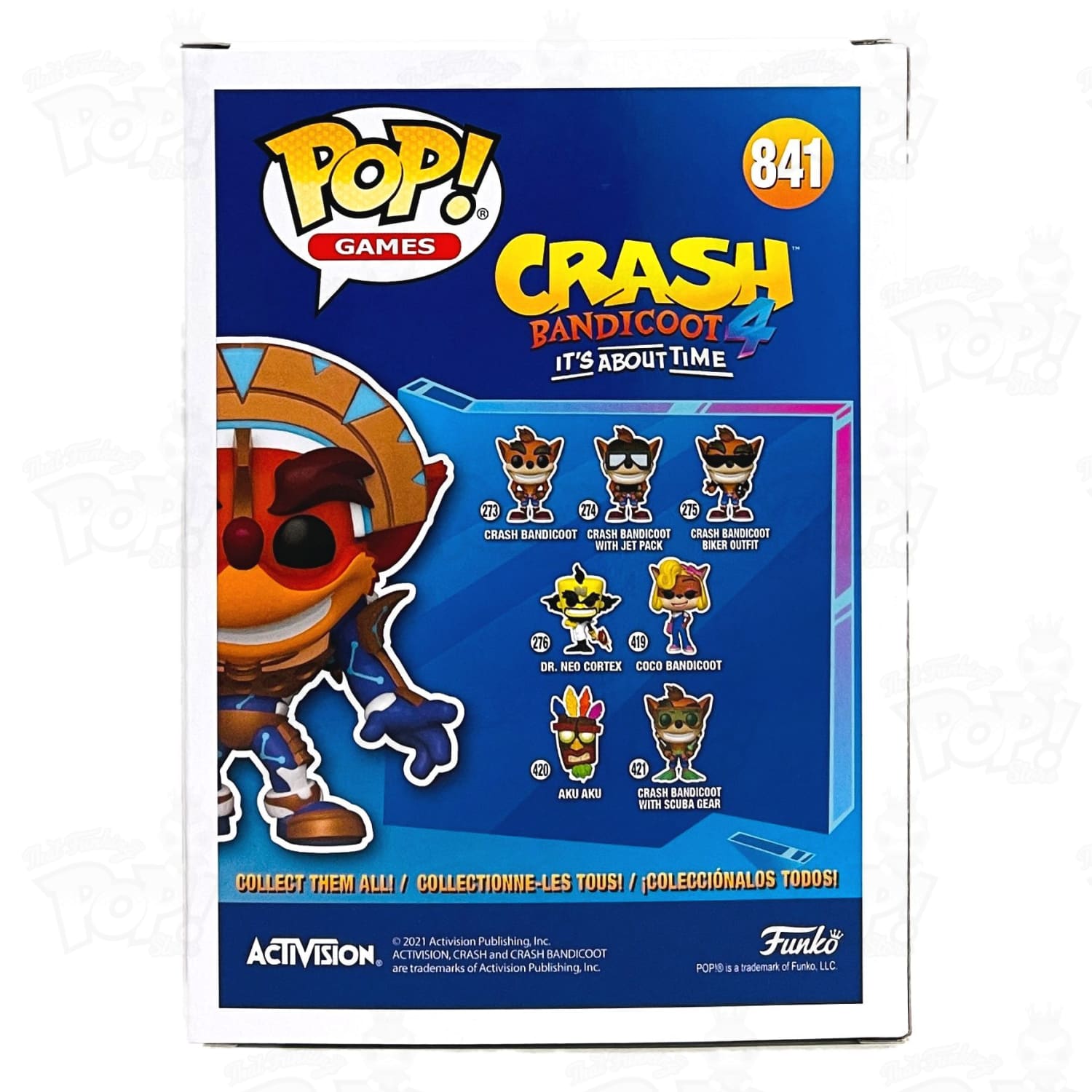 Funko Pop Crash Bandicoot It´s About Time #841 | Cuotas sin interés Funko Pop Crash Bandicoot It´s About Time #841 | Cuotas sin interés