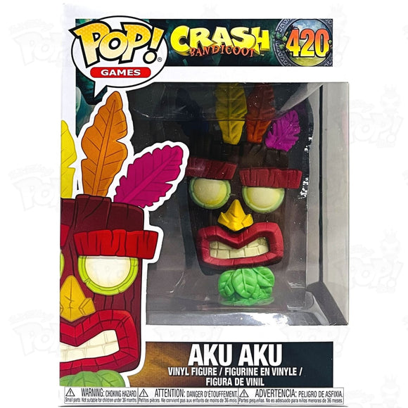 Crash Bandicoot Aku (#420) Funko Pop Vinyl