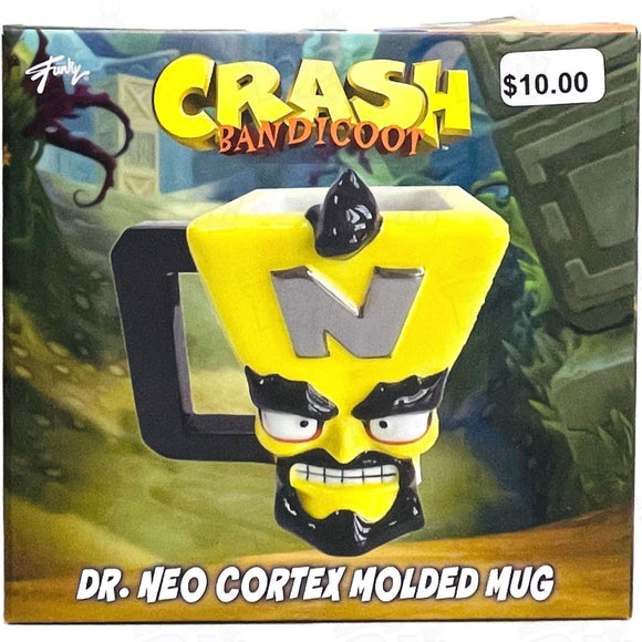 Crash Bandicoot Dr Neo Cortex Molded Mug Loot