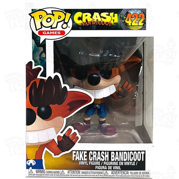 Crash Bandicoot Fake (#422) Funko Pop Vinyl