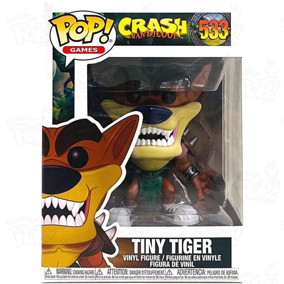 Crash Bandicoot Tiny Tiger (#533) Funko Pop Vinyl