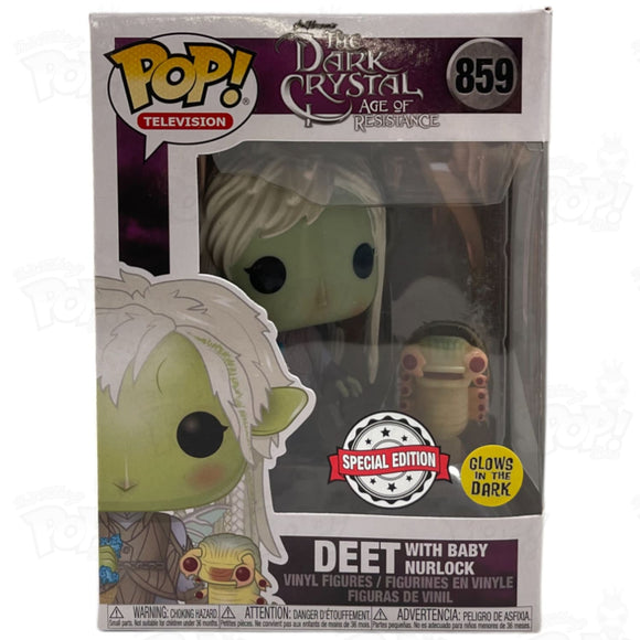 Dark Crystal: Aor Deet With Baby Nurlock Gitd (#859) Funko Pop Vinyl