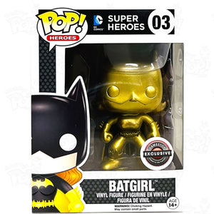 Dc Batgirl (#03) Game Stop Exclusive Gold Funko Pop Vinyl