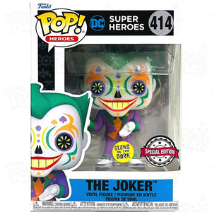 Dc Batman Joker Dia De Los (#414) Gitd Funko Pop Vinyl