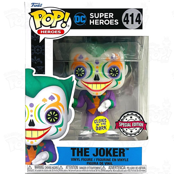 Dc Batman Joker Dia De Los (#414) Gitd Funko Pop Vinyl