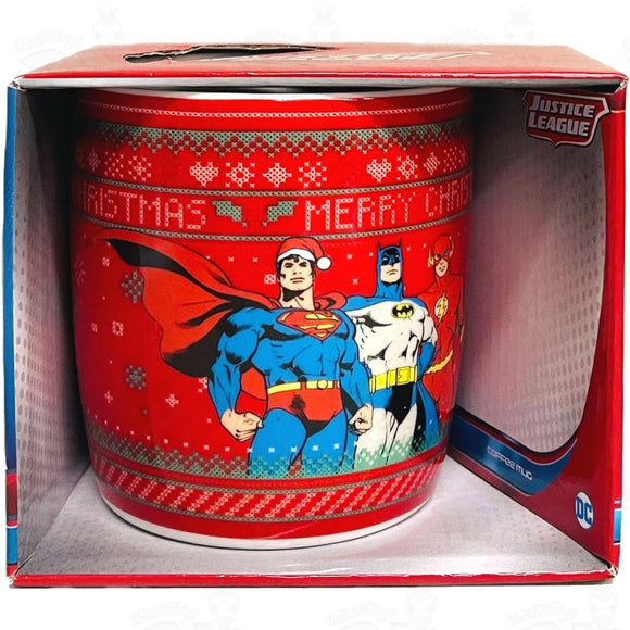 Dc Batman & Superman Christmas Mug Loot