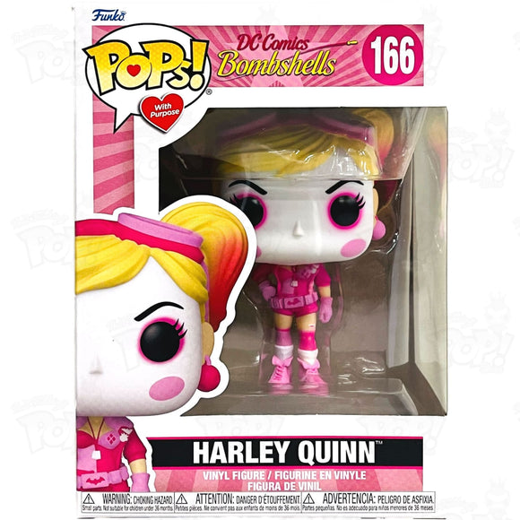 Dc Bombshells Harley Quinn (#166) Breast Cancer Awareness Funko Pop Vinyl