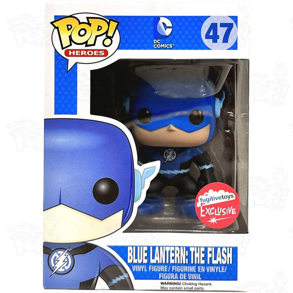 Dc Comics Blue Lantern Flash (#47) Fugitive Toys Funko Pop Vinyl