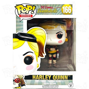 Dc Comics Bombshells Harley Quinn (Pink Eyeshadow) (#166) Funko Pop Vinyl