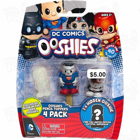 Dc Comics Ooshies Series 1 (4-Pack) Loot
