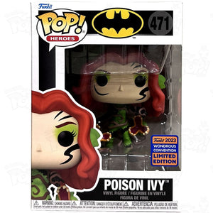 Dc Comics Poison Ivy (#471) Wonder Con 2023 Funko Pop Vinyl