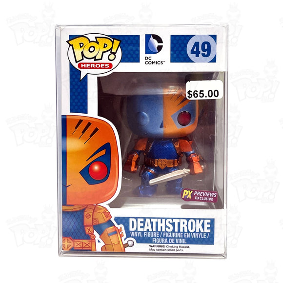 DC Deathstroke Metallic (#49) PX Exclusive - That Funking Pop Store!