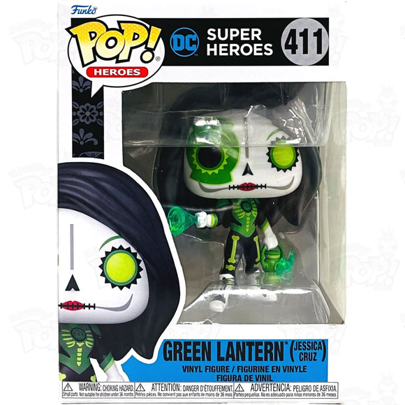 Dc Green Lantern Jessica Cruz Dia De Los (#411) Funko Pop Vinyl