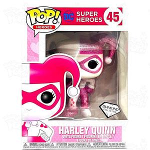 Dc Harley Quinn Pink (#45) Diamond Edition Funko Pop Vinyl