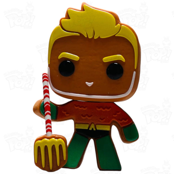 DC Heroes Gingerbread Aquaman Out-Of-Box (OOB 850) Funko Pop Vinyl