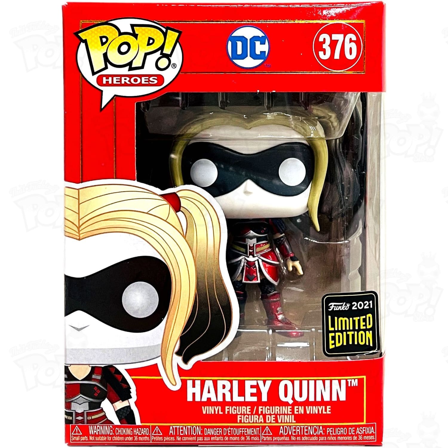 Funko Pop Heroes DC Comics #34 Harley Quinn Metallic Vaulted high quality Exclusive