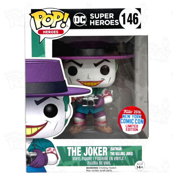 Dc Joker (Batman The Killing Joke) (#146) 2016 Nycc Funko Pop Vinyl