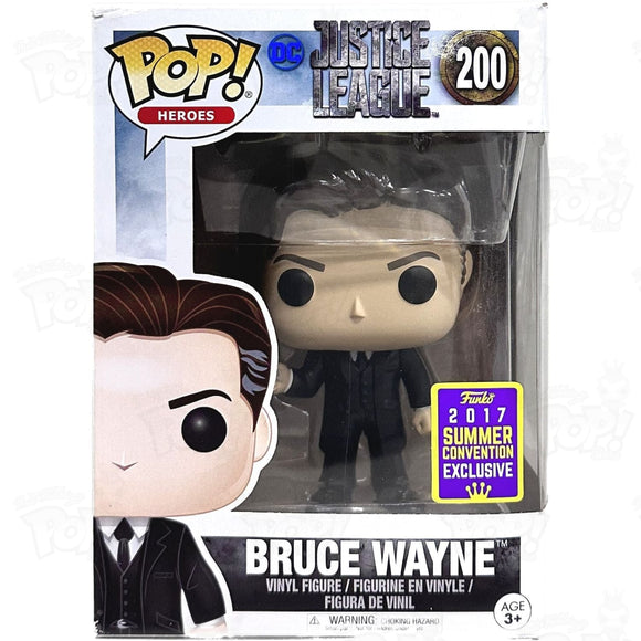Dc Justice League Bruce Wayne (#200) Damaged Funko Pop Vinyl