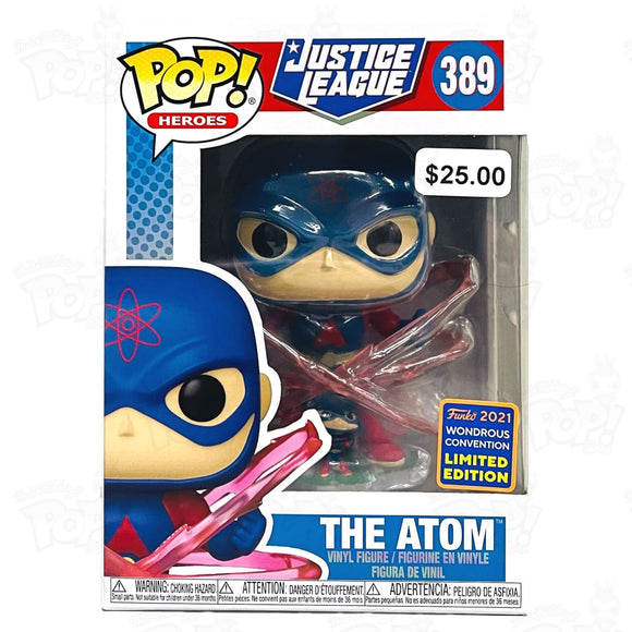 Dc Justice League The Atom 2021 Wondercon Convention Funko Pop Vinyl