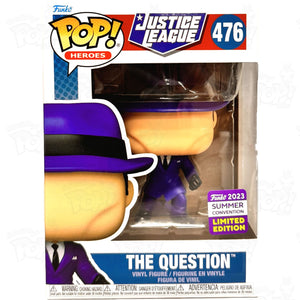 Dc Justice League The Question (#476) Funko Pop Vinyl