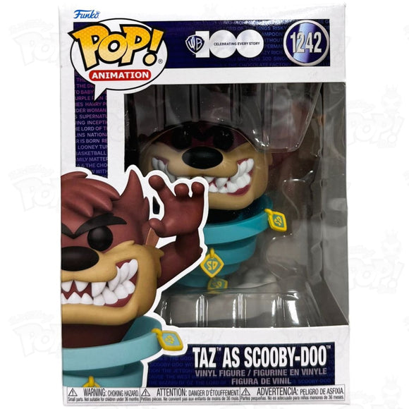 Dc Looney Tunes Taz As Scooby Doo (#1242) Funko Pop Vinyl