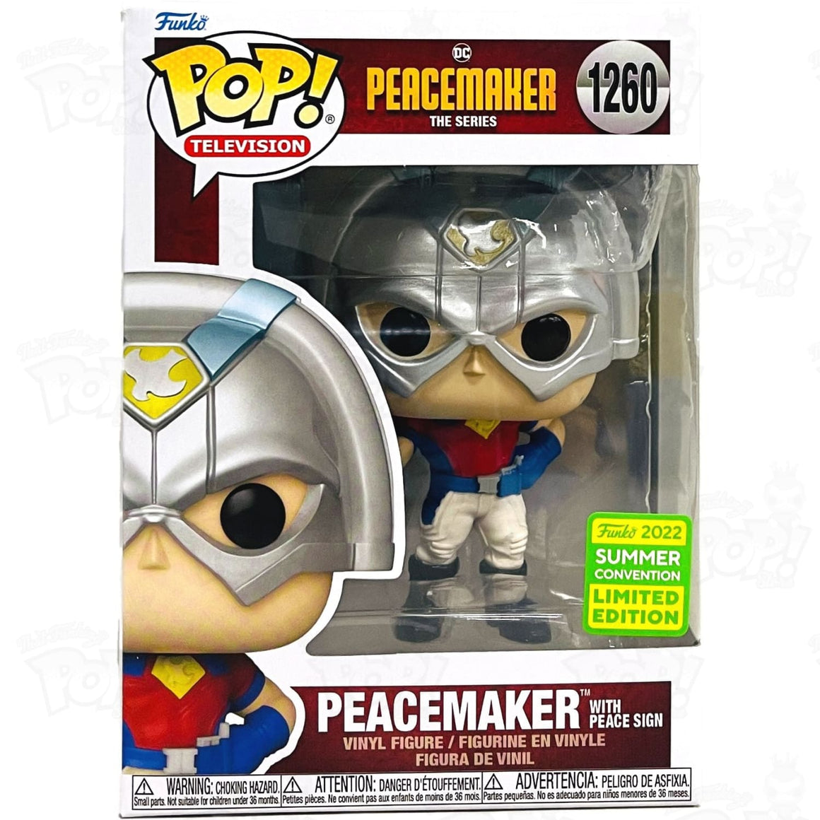 DC Peacemaker with Peace Sign (#1260) 2022 Summer Convention