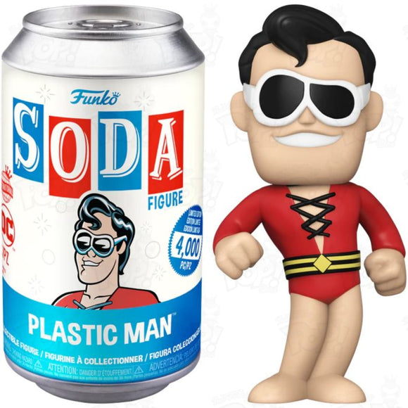 Dc Plastic Man Vinyl Soda
