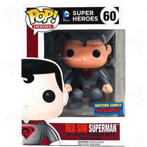 Dc Red Son Superman (#60) Midtown Comics Funko Pop Vinyl