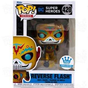 Dc Reverse Flash Dia De Los (#420) Funko Pop Vinyl