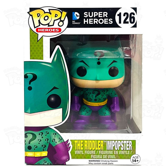 Dc Riddler Impopster (#126) Funko Pop Vinyl