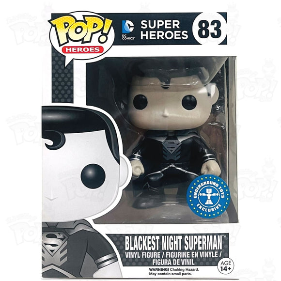Dc Super Heroes Blackest Night Superman (#83) Underground Funko Pop Vinyl