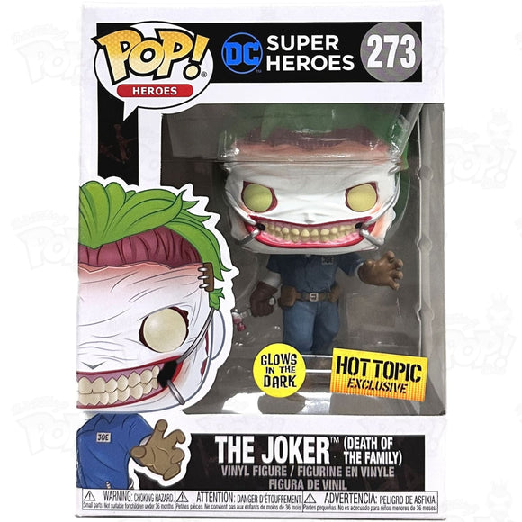 Dc Super Heroes Joker Death Of The Family (#273) Hot Topic Gitd Funko Pop Vinyl