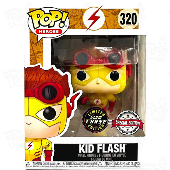 Dc Super Heroes Kid Flash (#320) Chase Funko Pop Vinyl