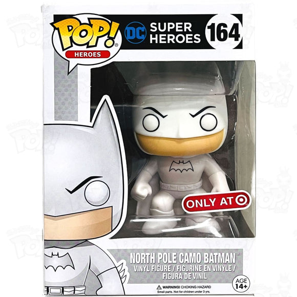 Dc Super Heroes North Pole Camo Batman (#164) Funko Pop Vinyl