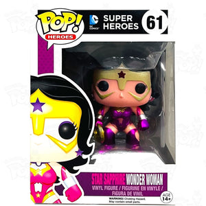 Dc Super Heroes Star Sapphire Wonder Woman (#61) Funko Pop Vinyl