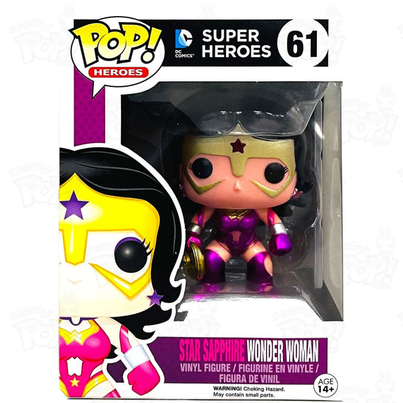 Dc Super Heroes Star Sapphire Wonder Woman (#61) Funko Pop Vinyl