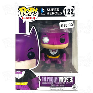 Dc Super Heroes The Penguin Impopster (#122) Funko Pop Vinyl