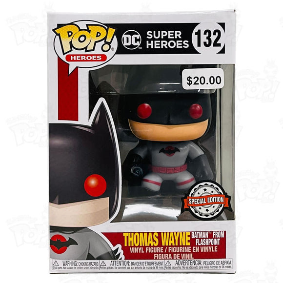 DC Super Heroes Thomas Wayne Batman From Flashpoint (#132) - That Funking Pop Store!