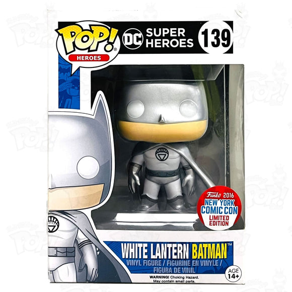 DC Super Heroes White Lantern Batman (#139) 2016 NYCC - That Funking Pop Store!