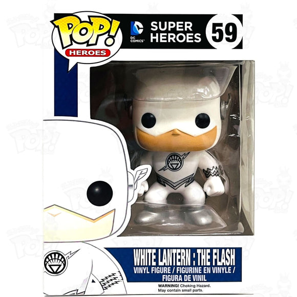 Dc Super Heroes White Lantern Flash (#59) Funko Pop Vinyl