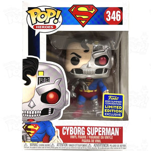 Dc Superman Cyborg (#346) 2020 Summer Convention Funko Pop Vinyl